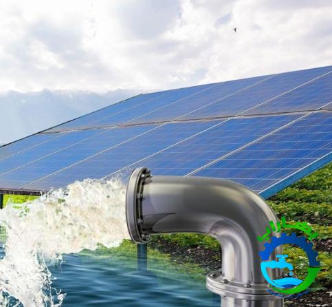 پخش‌ کننده پمپ آب کشاورزی خورشیدی